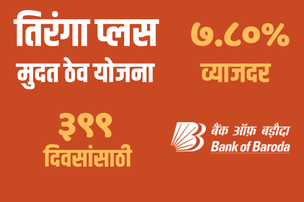 Baroda Tiranga Plus deposit scheme